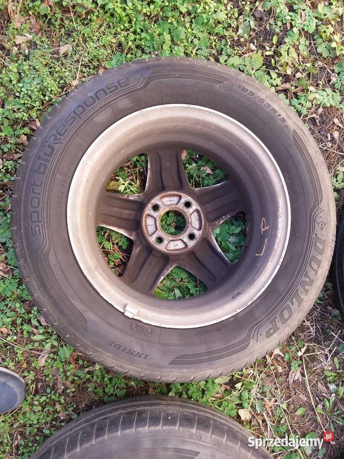 Alufelgi 15 4x100 Dunlop SP Sport Bluresponse