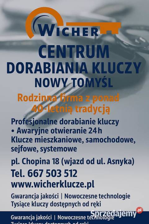 Awaryjne otwieranie Nowy Tomyśl