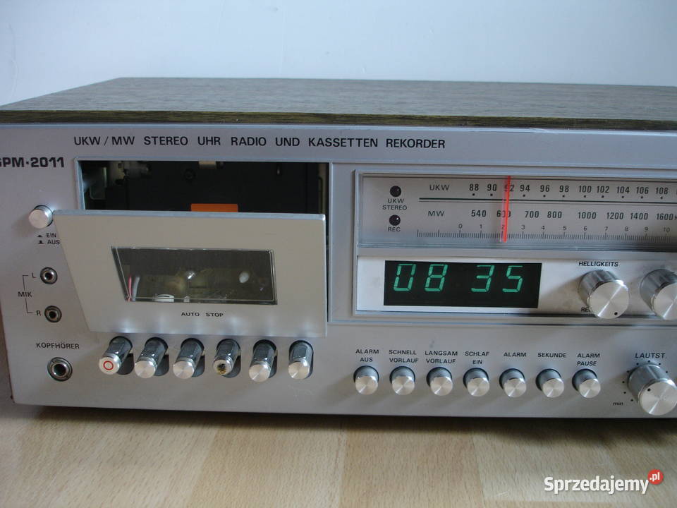 Radio z magnetofonem GPM2011 Pozostałe Zielona Góra