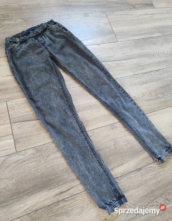 Marmurkowe spodnie legginsy Treginsy 36 38 Spodnie Jasło