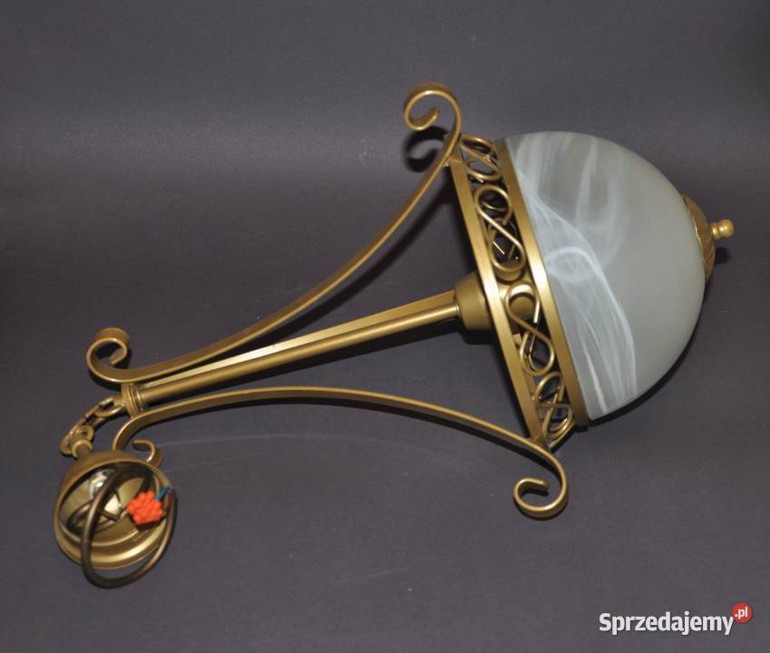 Lampa wisząca wzorowana na retro używana pomorskie Gdańsk