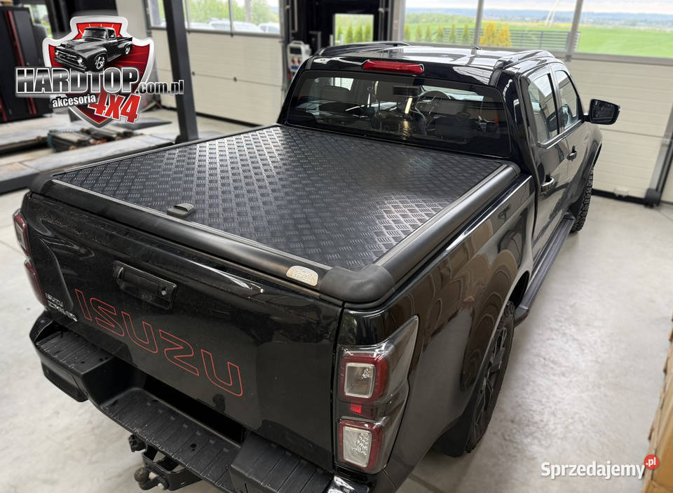 Pokrywa Aluminiowa Zabudowa Paki Czarna Isuzu D osobowe Pasłęk