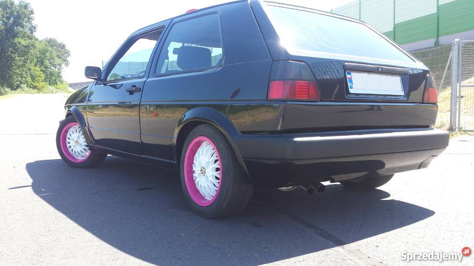 VW GOLF 2 II 16 TD Turbo Diesel Bixenon BBS serwisowany w ASO Golf Rzepin