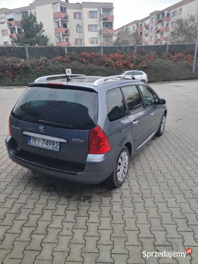 Peugeot 307sw relingi dachowe Kielce sprzedam