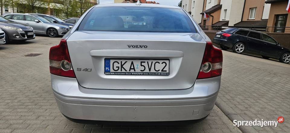 Volvo S 40 2006r 16 hdi 109 Salon 1 wlasciciel Elbląg sprzedam