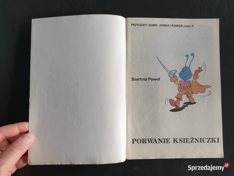 Porwanie Księżniczki Szarlota Pawel Kleks wyd I Komiksy pomorskie Gdynia
