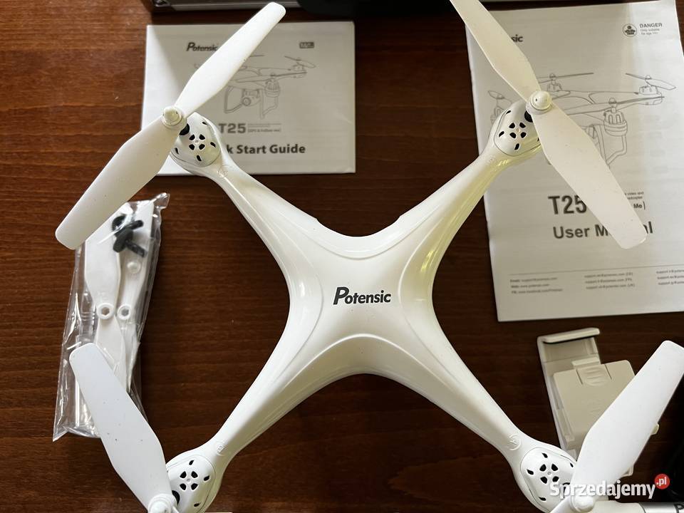 Dron GPS z kamerą 2K Potensic T25 5 x akumulator Aleksandrów Łódzki