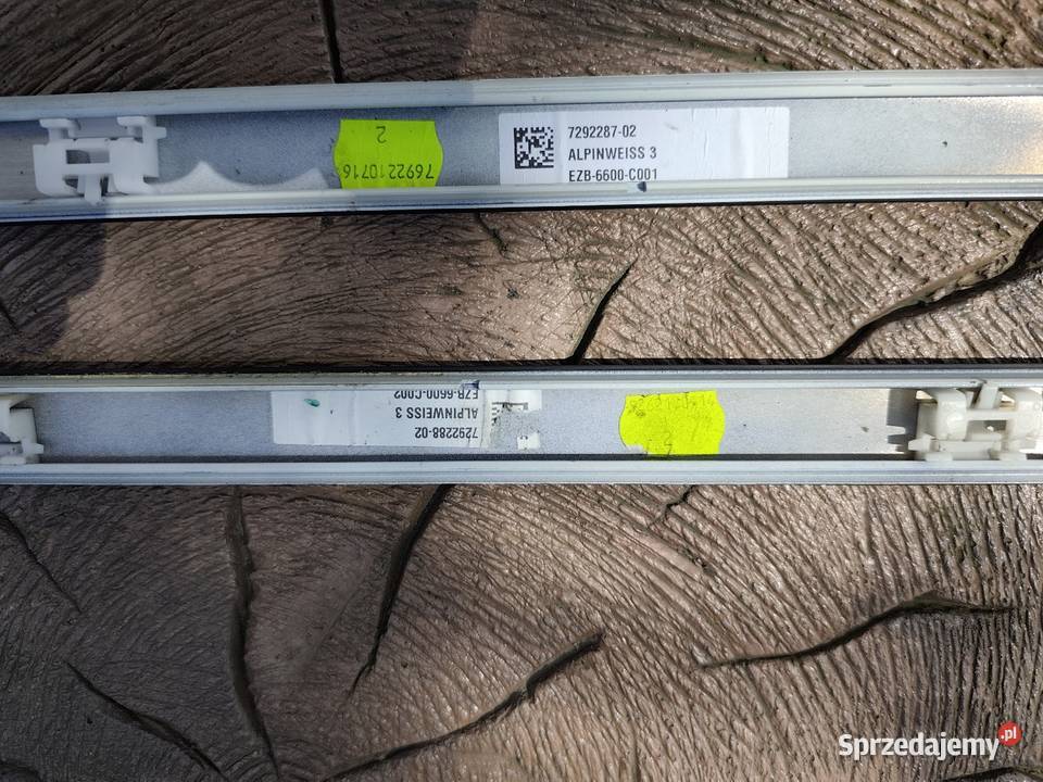 Listwy dachowe listwa BMW f20 kolor biały osobowe śląskie Chełm Śląski