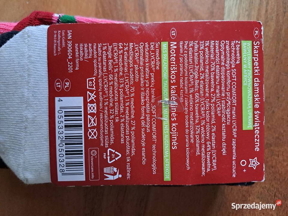 Esmara Skarpetki skarpety damskie świąteczne