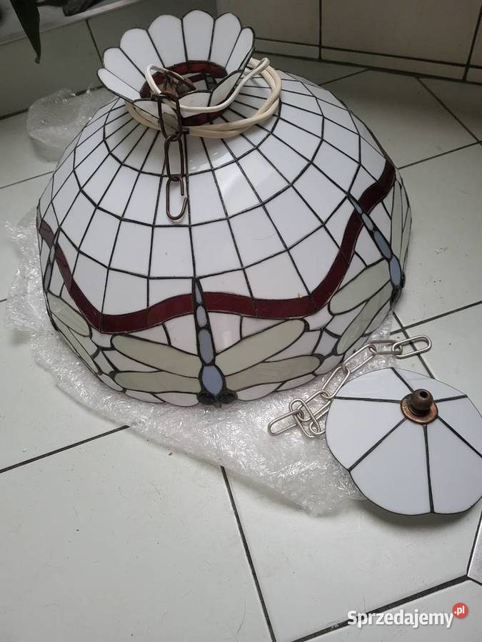 Lampa wisząca witrażowa Zielona Góra
