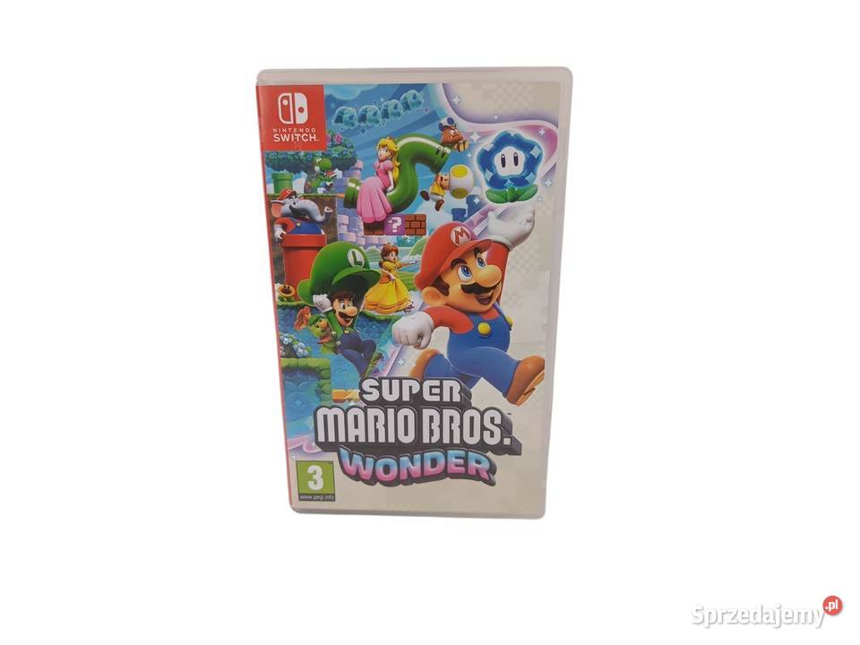 GRA Super Mario Bros Wonder Nintendo Switch Nintendo 64 Kultura i Rozrywka śląskie Katowice