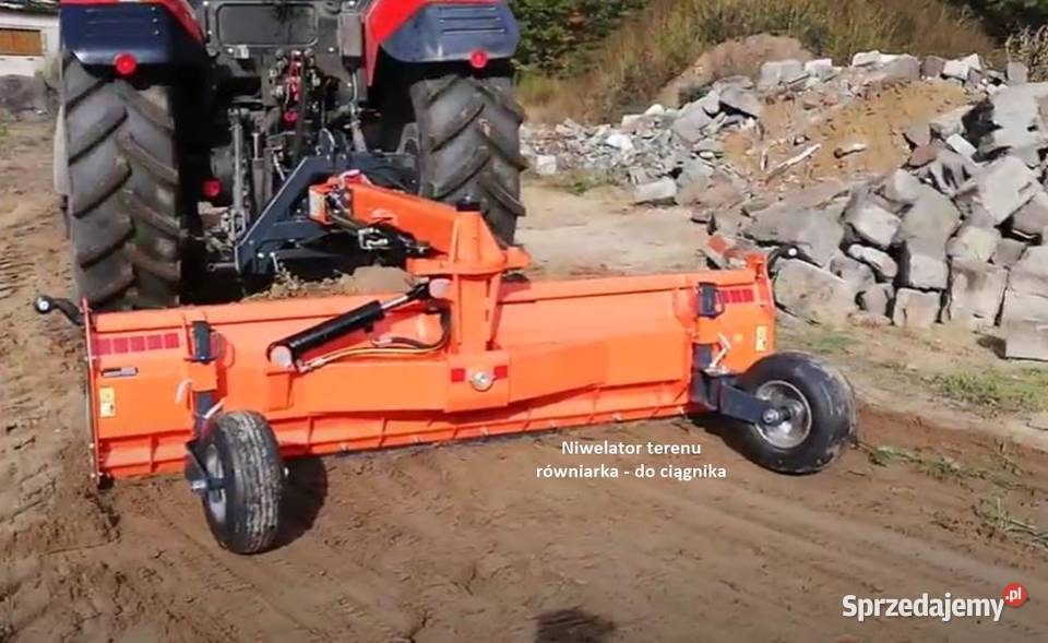 Równiarka terenu niwelator hydrauliczny do świętokrzyskie