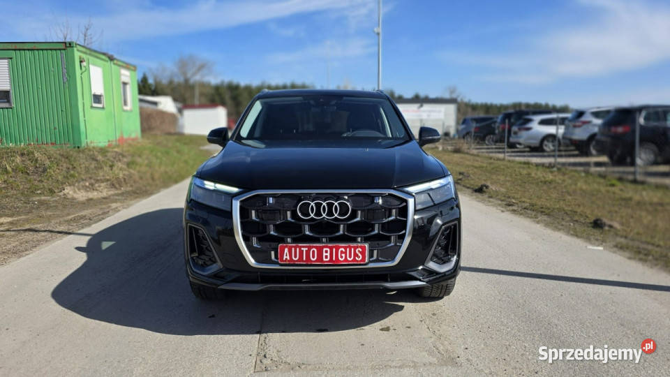 Audi Q7 sline SALON POLSKA dwa lata gwarancji czujnik zmierzchu