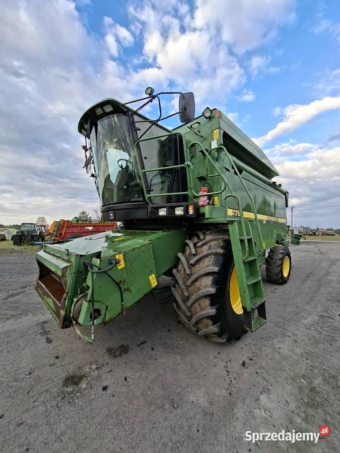 Kombajn John Deere 2264 98 r Heder 6 m z wózkiem pomorskie Czersk