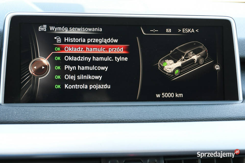 BMW X5 Automat 100Bezwypadkowy Serwis 7osób relingi dachowe Hrubieszów