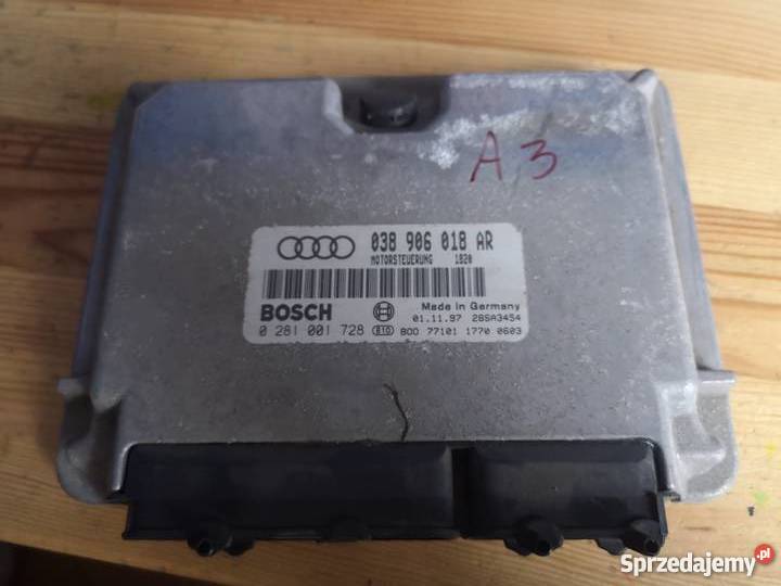 Komputer AUDI A3 8L 19TDI 038 906 018 AR osobowe Margonin