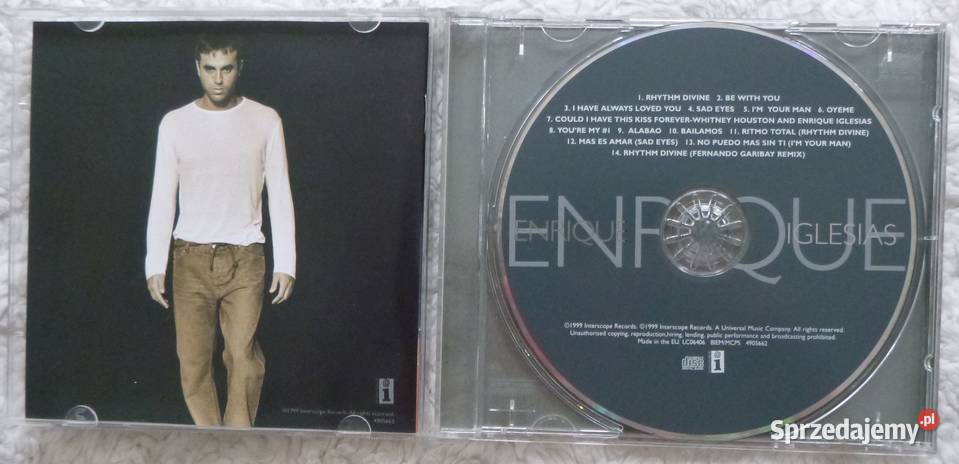 Płyta CD Enrique Iglesias Enrique Warszawa