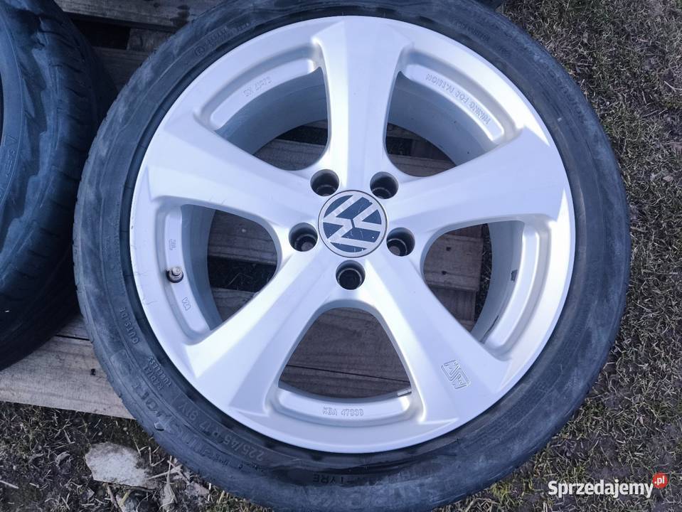 Koła alufelgi MSW OZ 5x112 17 8J ET 26 opony Lutoryż