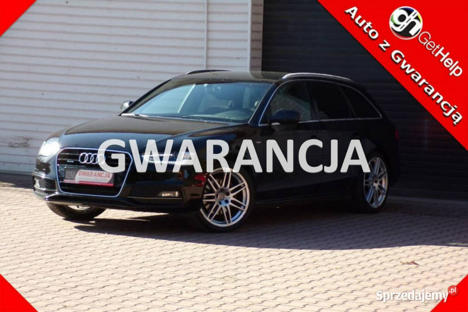 Audi A4 Avant Quattro SLine Bi xenon 20 211 Navi wielofunkcyjna kierownica Mikołów