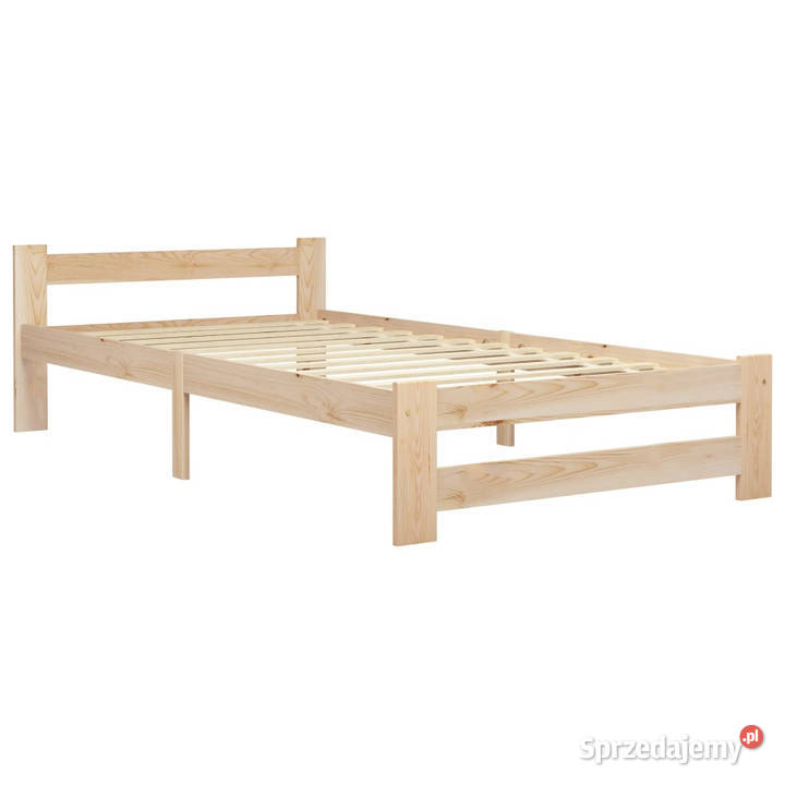 Rama łóżka lite drewno sosnowe 90 x 200 WM321991 mazowieckie Warszawa