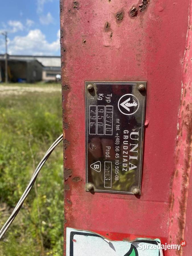 PERŁA Plug zawieszany TUR 4skibowy ażurowy pomorskie Parszewo