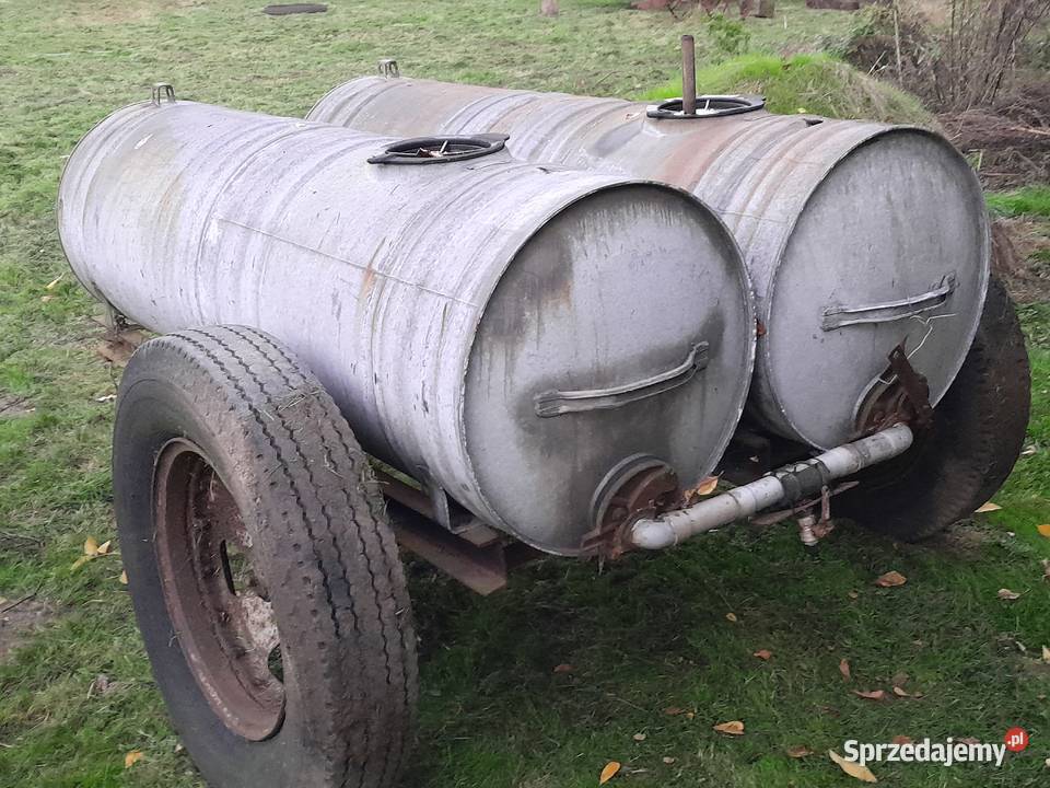 Beczkowóz BR6A beczka beczki 2 sztuki 630 litrów Pozostałe Dąbrowa Górnicza