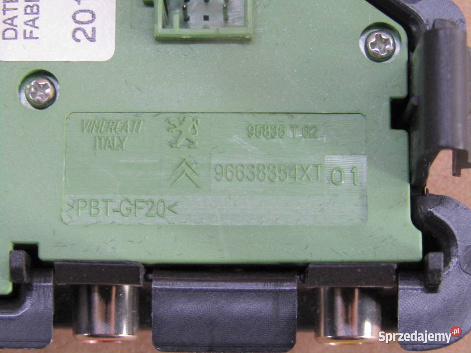 CZYTNIKMODUŁ KARTY SD AUDIO CITROEN C5 X7 Rok produkcji 2010 Mysłaków