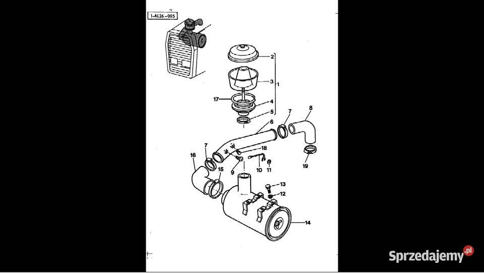 Katalog części Massey Ferguson 3080 Gdańsk
