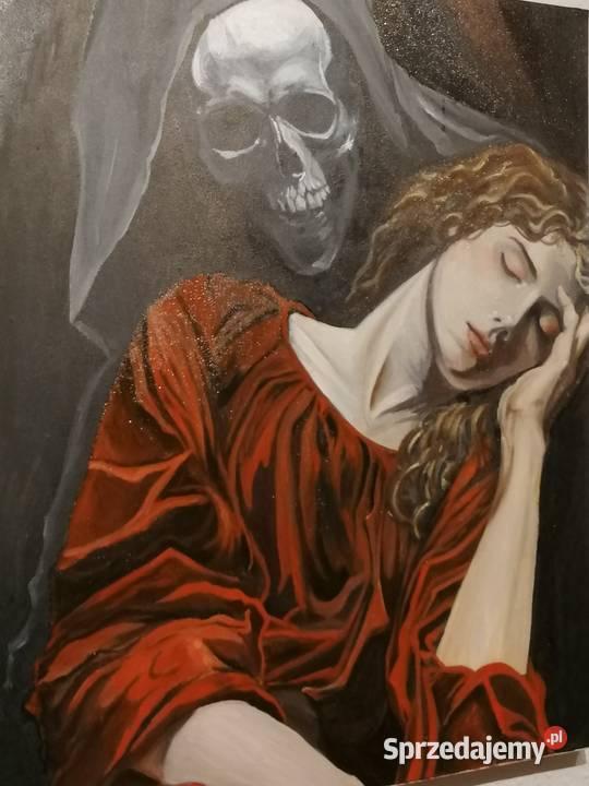 Obraz olejny memento mori Gdynia
