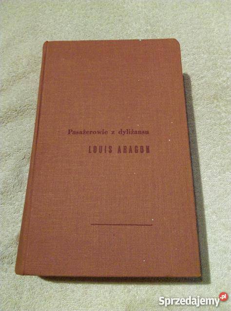 Pasażerowie z dyliżansu Aragon fa literatura piękna - proza zagraniczna Proza i poezja Goleniów
