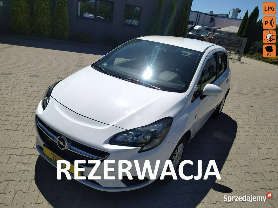 Opel Corsa 14 90 Enjoy LPG salon Polska Faktura kurtyny powietrzne Łódź
