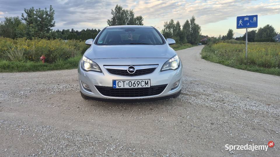 Opel Astra J 17 CDTi wersja Cosmo Bi xsenon kujawsko-pomorskie Toruń
