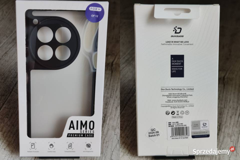 Premium case etui plecki OnePlus 12 Dux Ducis