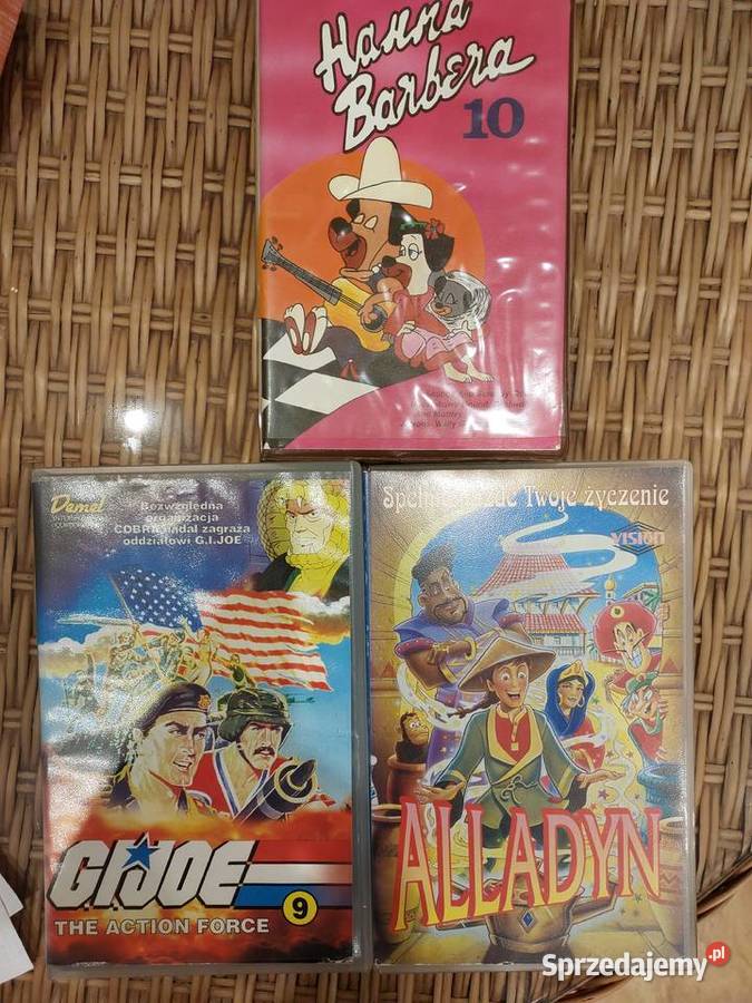 Stary Magnetowid VHS ORION VH303 kasety VHS 11 Elektronika Łomża sprzedam