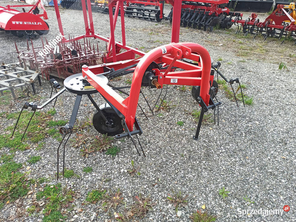 Przetrząsacz karuzelowy do siana Pająk Transport Dąbrowa Tarnowska
