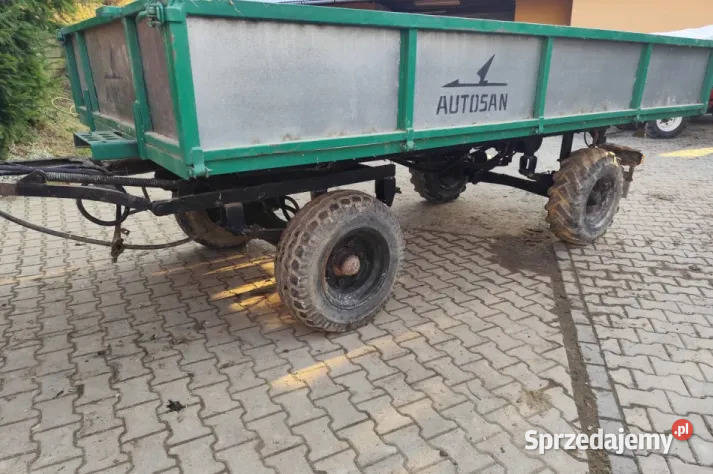Sprzedam przyczepę wywrotkę Sanok D45 kaczka Kamionna