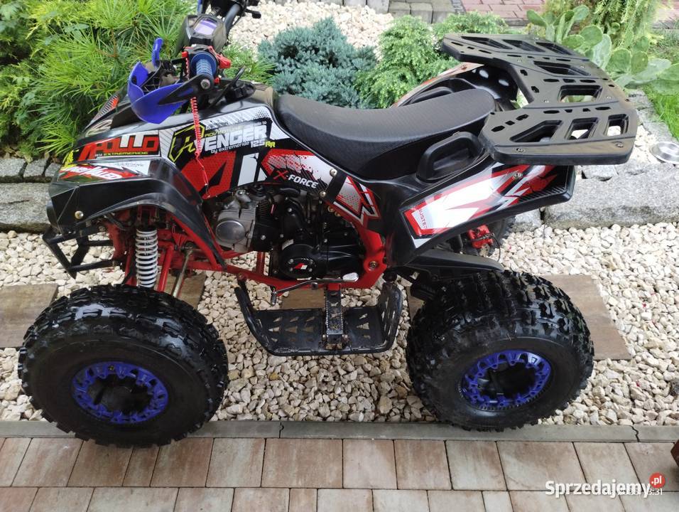Quad 125 Apollo Avenger 125 2021 nieuszkodzony Jeżowe
