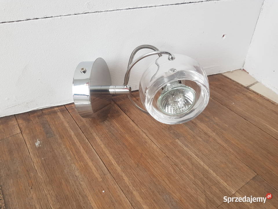 Kinkiet ścienny KULA KULKA do łazienki SZKŁO Warszawa sprzedam