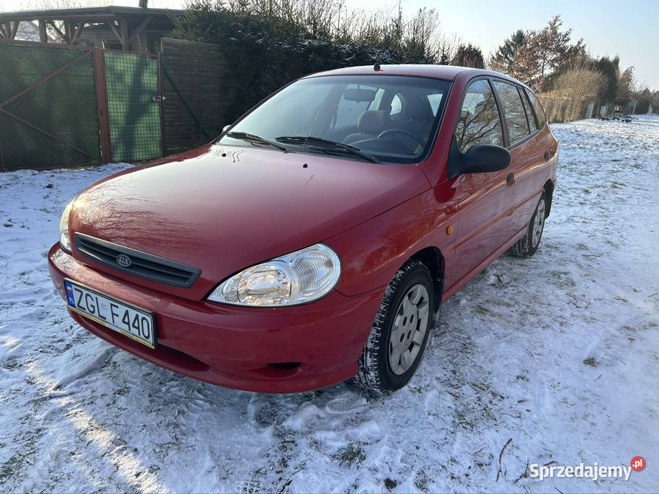 Kia Rio 2002r przebieg 127075 Przeglad i Oc do