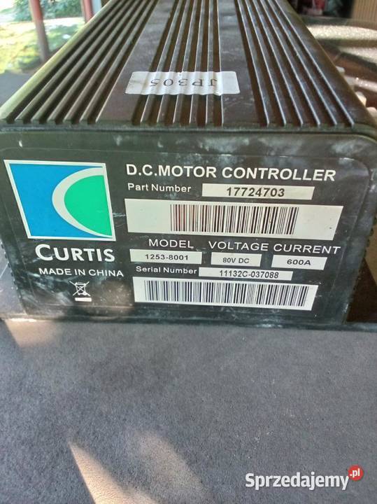 Sterownik silnika DC Curtis 12538001 80V 600A Ostrołęka