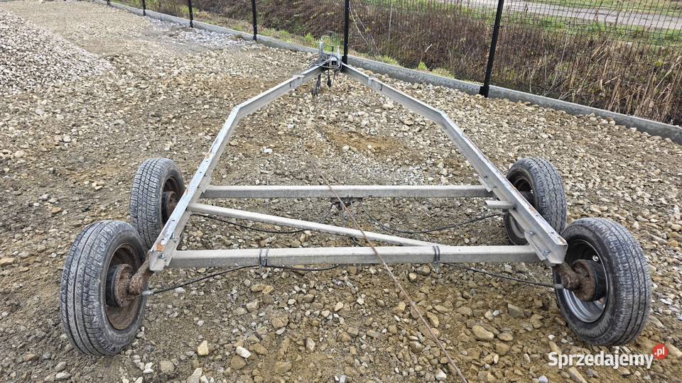 Przyczepka dwuosiowa ALKO pod kontener małopolskie Żabno