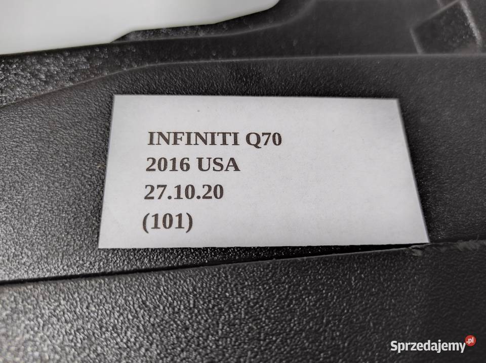 OSŁONA POKRYWA AKUMULATORA INFINITI Q70 M37