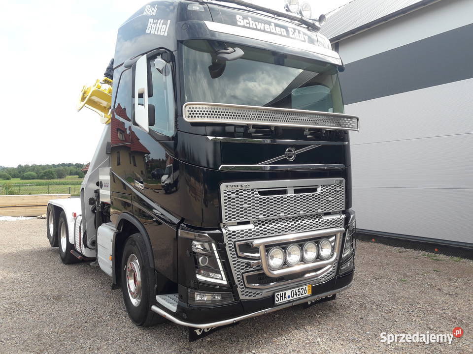 Volvo FH4 do drewna Loglift 265Z Dźwigi samochodowe małopolskie Stadniki