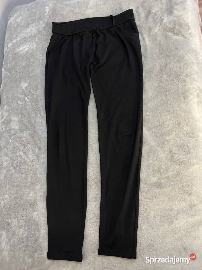 Legginsy getry spodnie jegginsy czarne podkarpackie