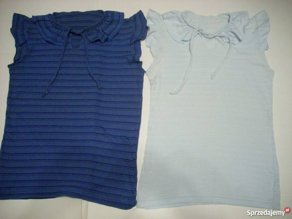 Dwie bluzki Falbanki Wiązanie M L Rozmiar 38(M) Nowy Sącz