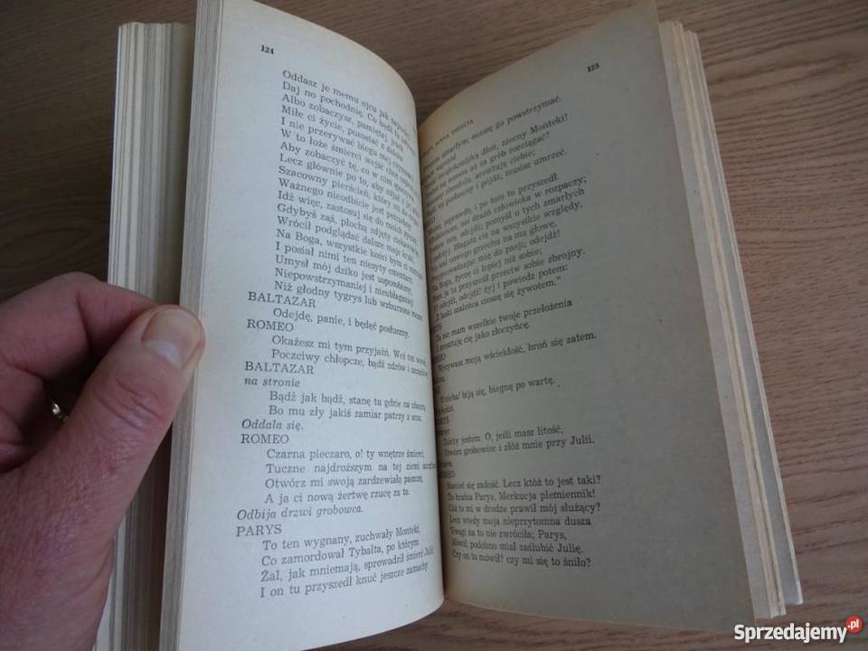 Romeo I Julia Wiliam Szekspir Proza i poezja Poznań sprzedam