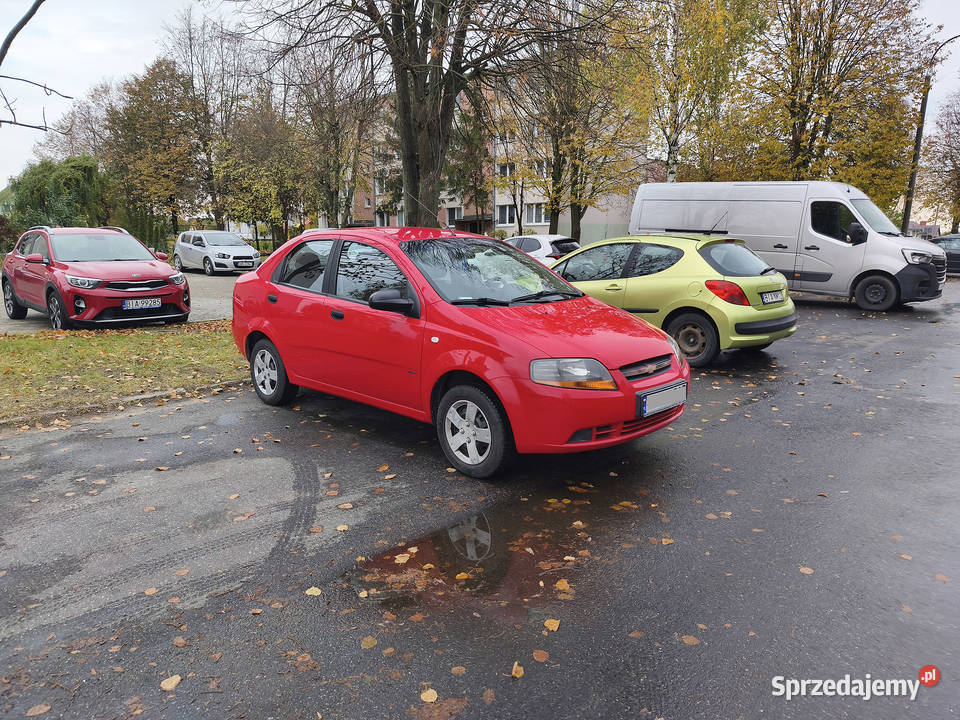 Chevrolet Aveo 14 nieuszkodzony Białystok