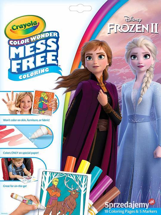 Crayola Kolorowanki z Magicznymi Pisakami Frozen CE  małopolskie Mogilany