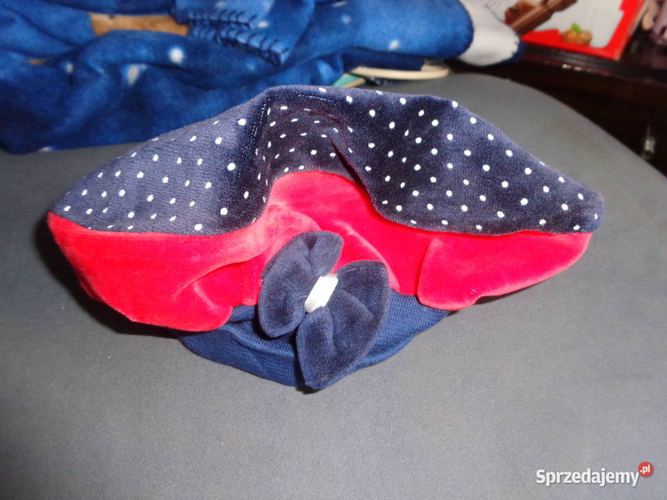 Beret nowy z dzianiny 2 6 lat Nakrycia głowy, szaliki i rękawiczki Poznań