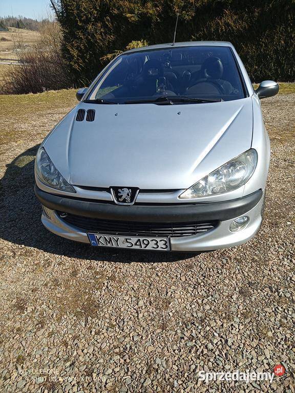 Peugeot 206CC bez korozji 212 manualna Głogoczów